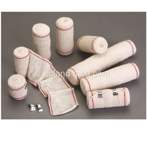 Olubomvu (Luhlaza okwesibhakabhaka) i-Thread Elastic Net Crepe Bandage Cotton Bandage